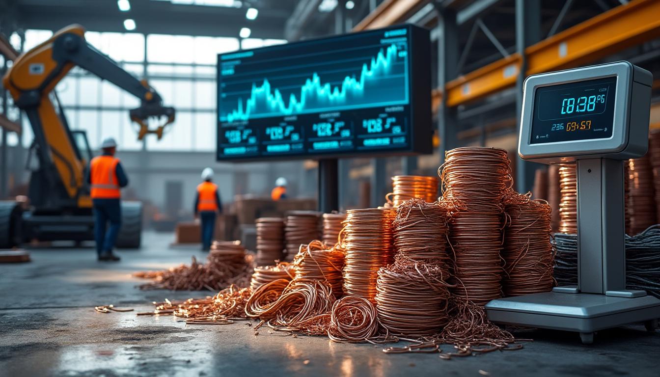 découvrez le prix du cuivre au kilo chez le ferrailleur en 2026, les tendances du marché et les conseils pour vendre votre cuivre au meilleur prix.